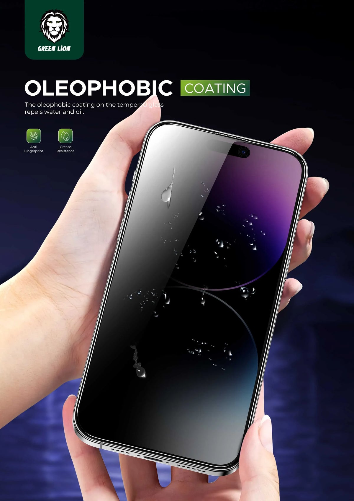 Green Lion 9 HSteve Privacy Screen Protector - Black Edge/Privacy – image 9