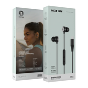 Green Lion Stereo X 90 USB-C Wired Earphone - Black