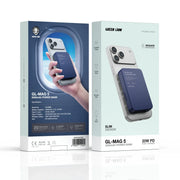 Green Lion GL-MAG 5 5000 m Ah Power Bank PD 20 W - Blue