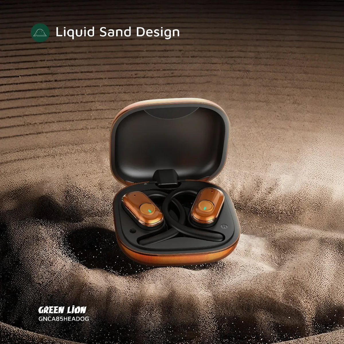 Green Lion Catania Open Ear Headphones Orange – image 8