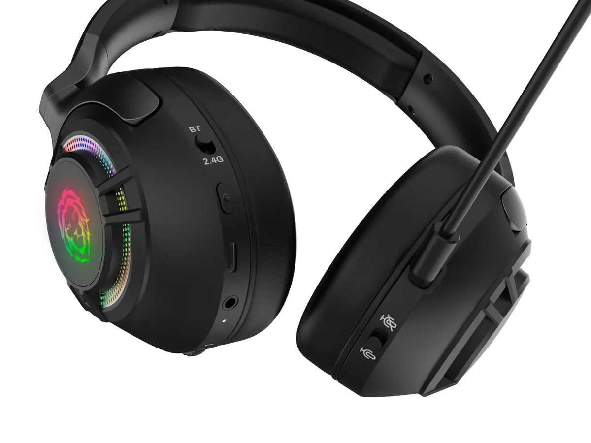 Green Lion Shadow Anc Gaming Headset Black – image 5