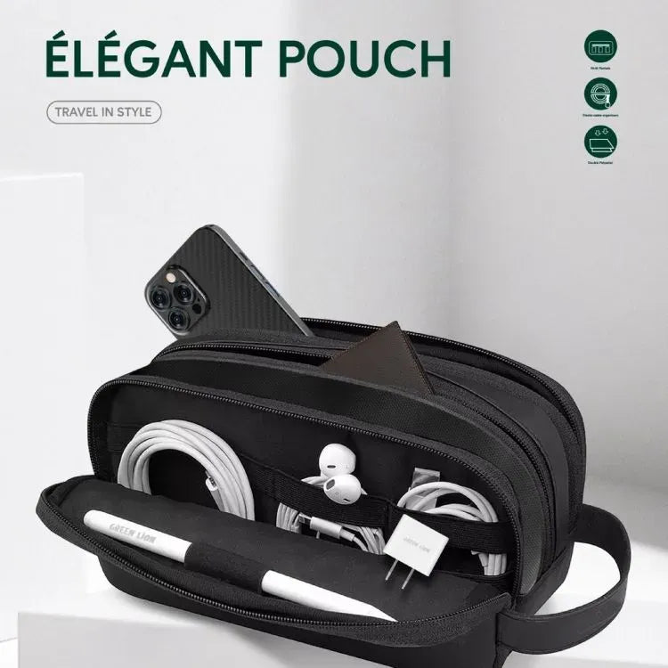 Green Lion Elegant Pouch - Black – image 2