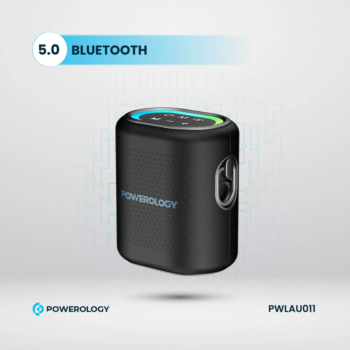 Powerology Portable Loud Speaker Black – image 11