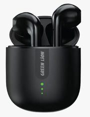 Green Lion Atlanta True Wireless Earbuds - Black