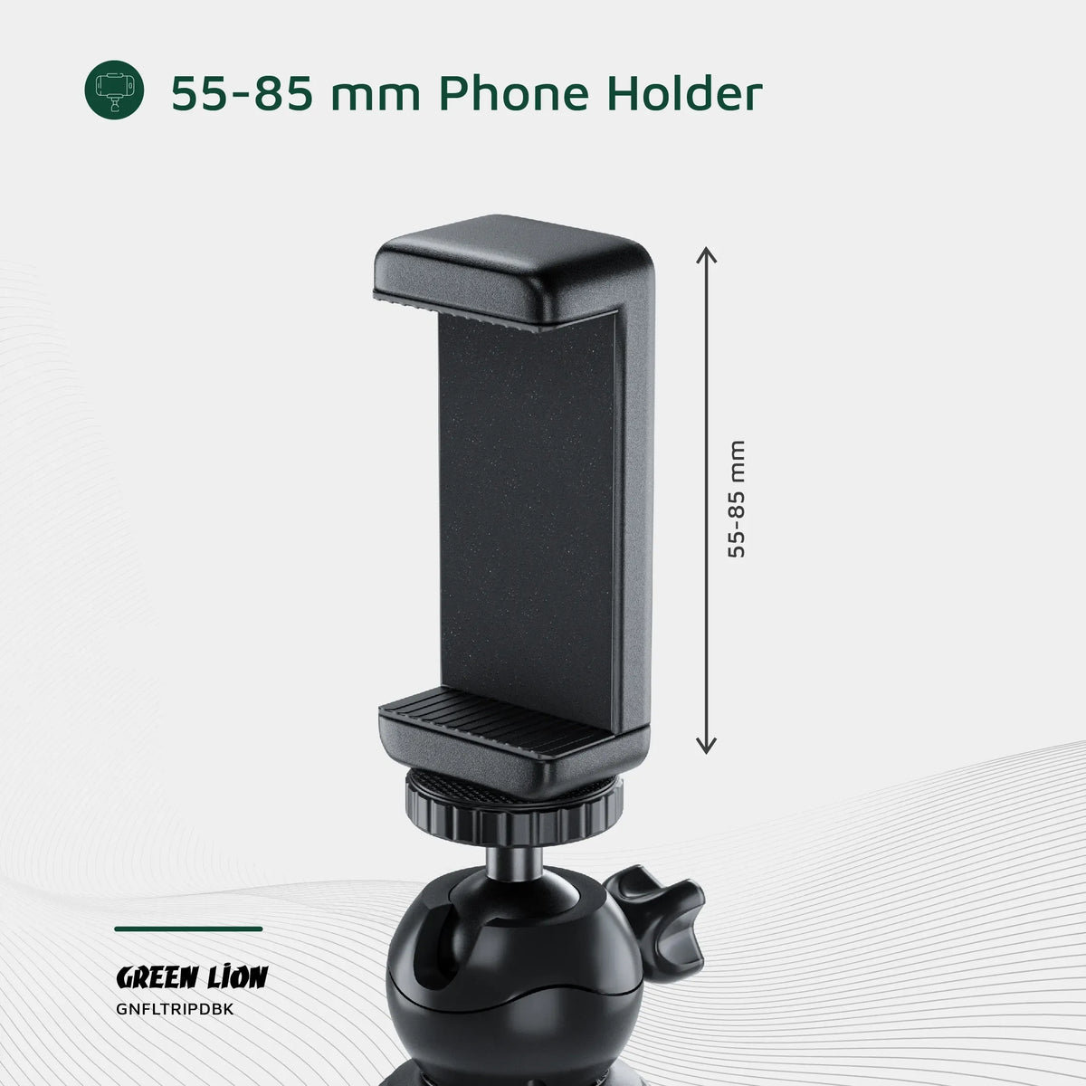 Green Lion Flexible Tripod with Foam Grips Black – image 8