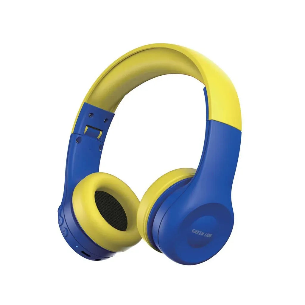 Green Lion GK-100 Kids Wireless Headphone - Blue/Yellow – image 4