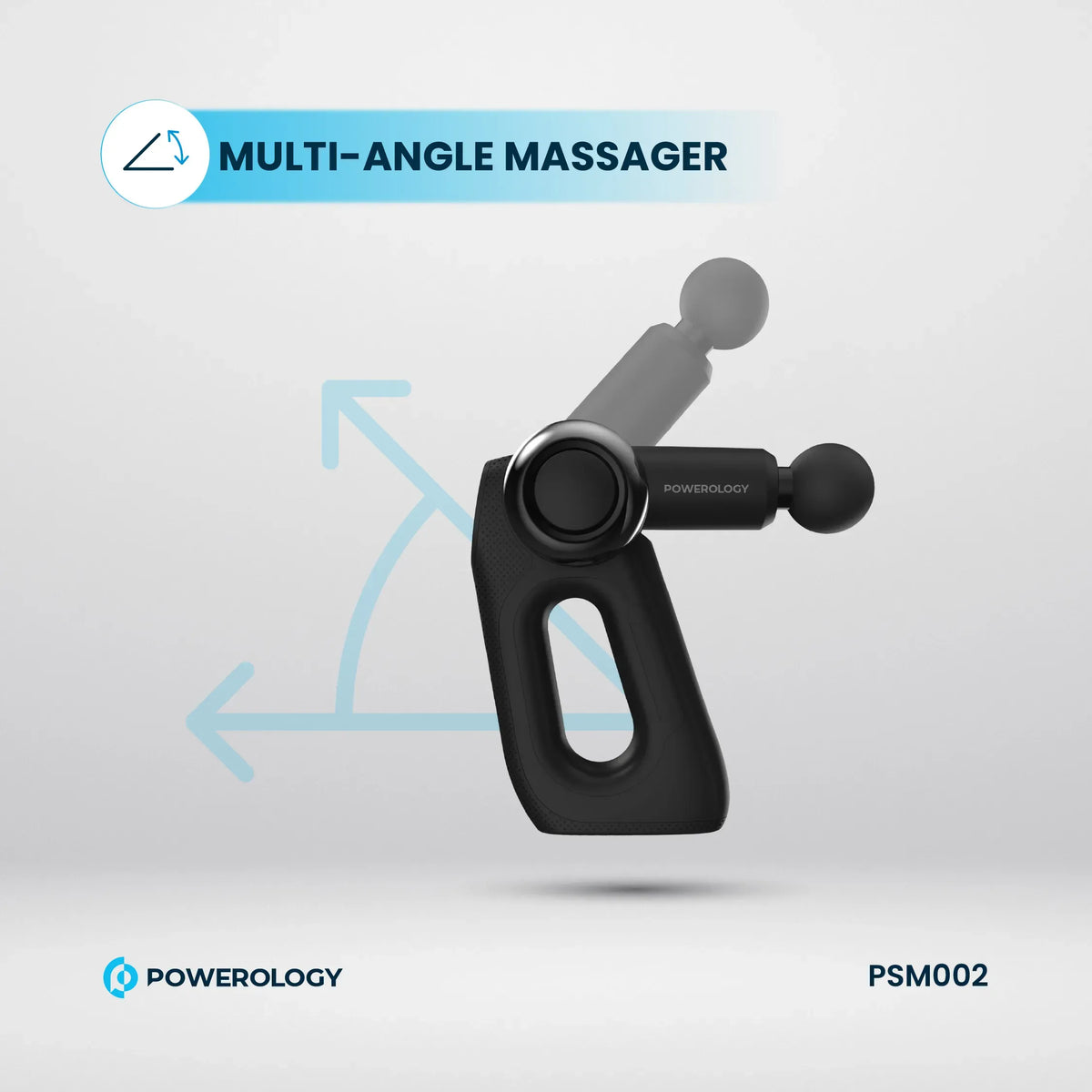 Powerology Full Body Massage Gun Black – image 14
