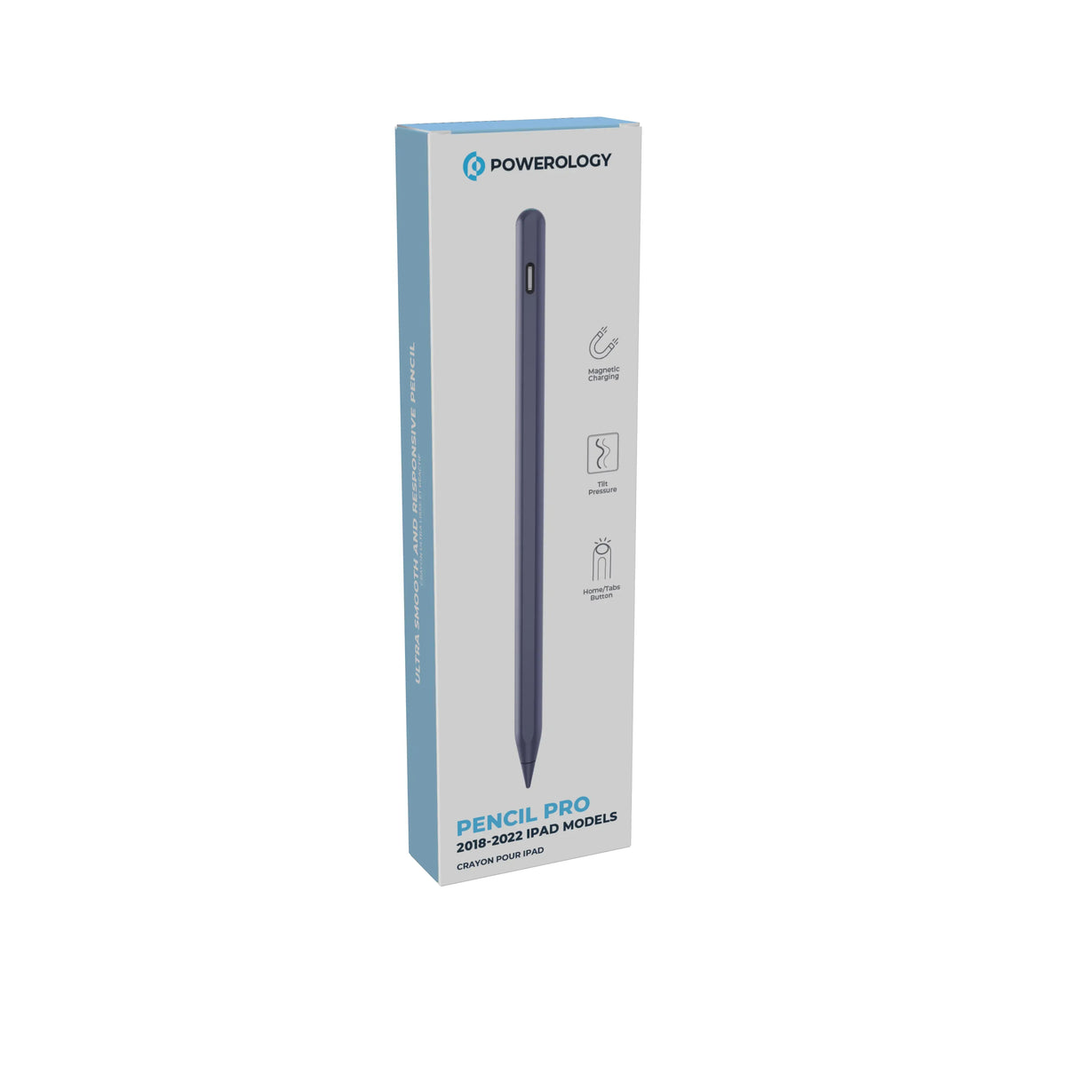 Powerology Pencil Pro(2018-2022 i Pad Models) - Blue – image 2
