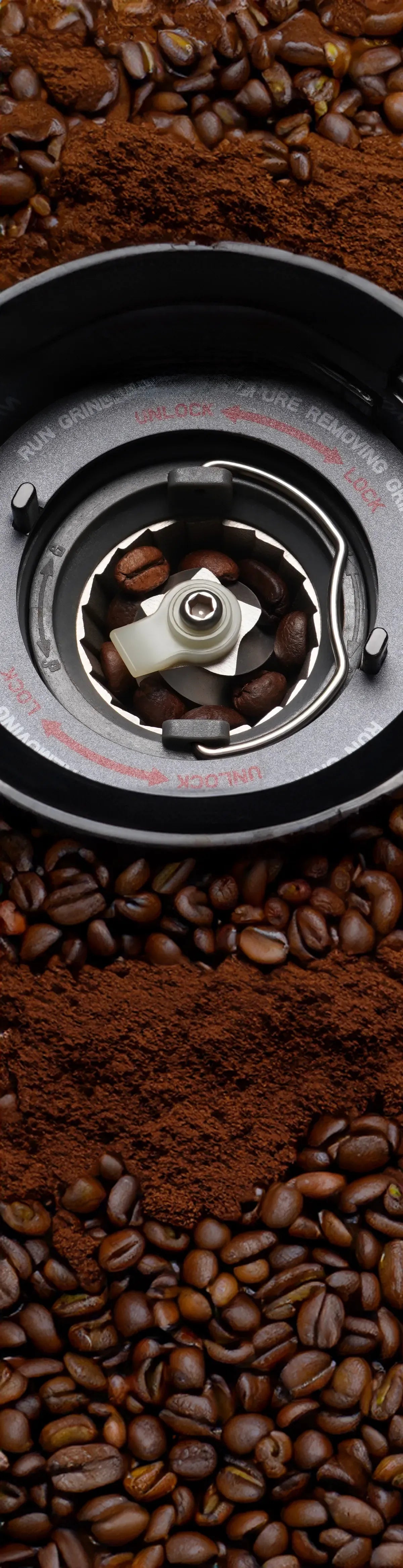 LePresso Conical Burr Grinder Black – image 9