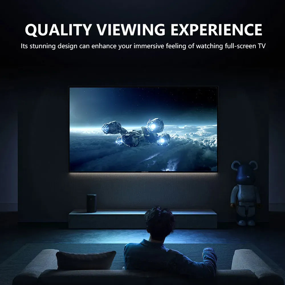 Powerology Break Proof Android Smart TV 55 Black – image 3