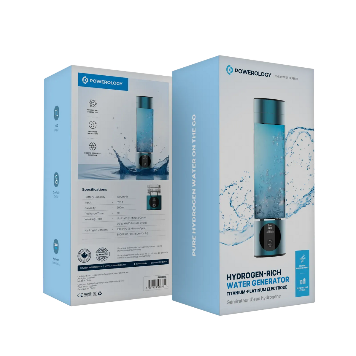 Powerology Hydrogen Reach Water Generator Blue – image 22
