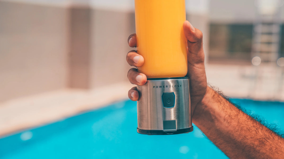 Powerology 6-Blade Portable Juicer - Silver – image 1