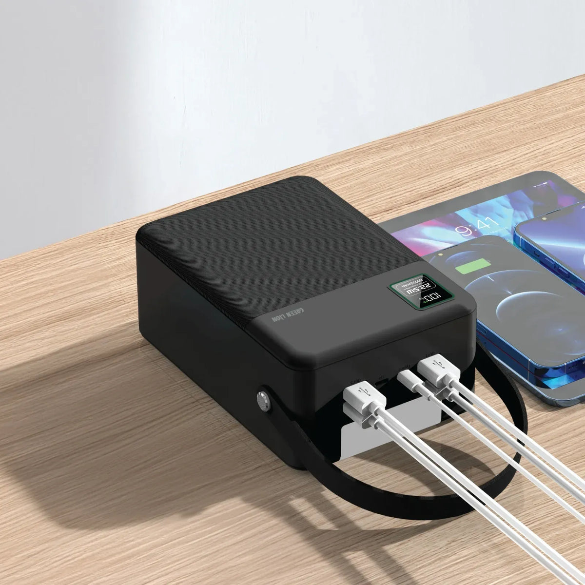 Green Lion Thunder 80 80000mAh Power Bank Black – image 4