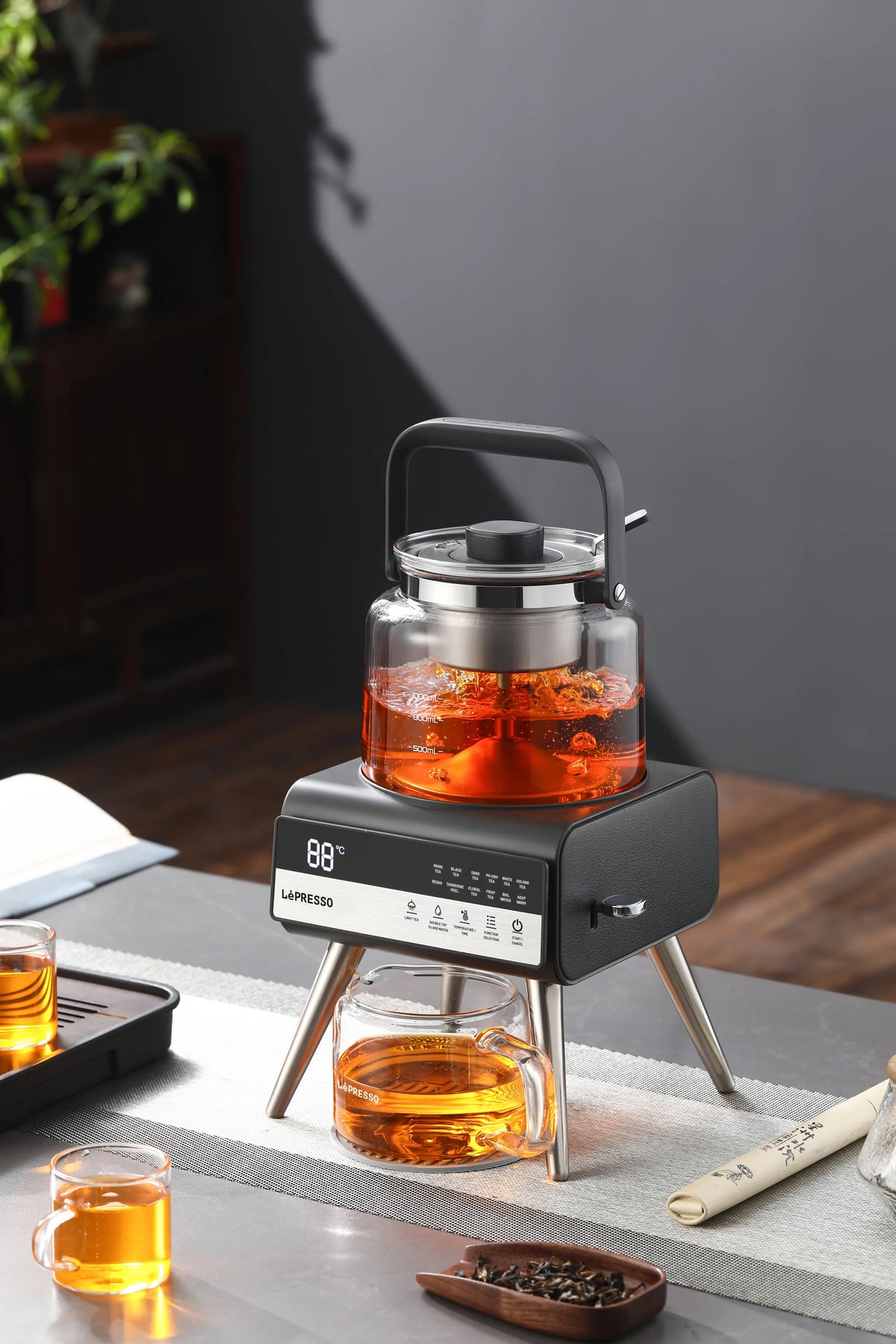 LePresso Brewify Tea Brewer with Digital Display Black – image 5