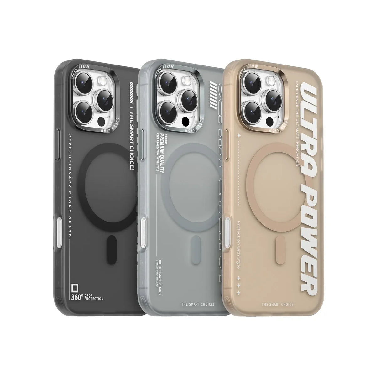 Green Lion Ultra Mag Safe Case - BlackTitanium – image 4