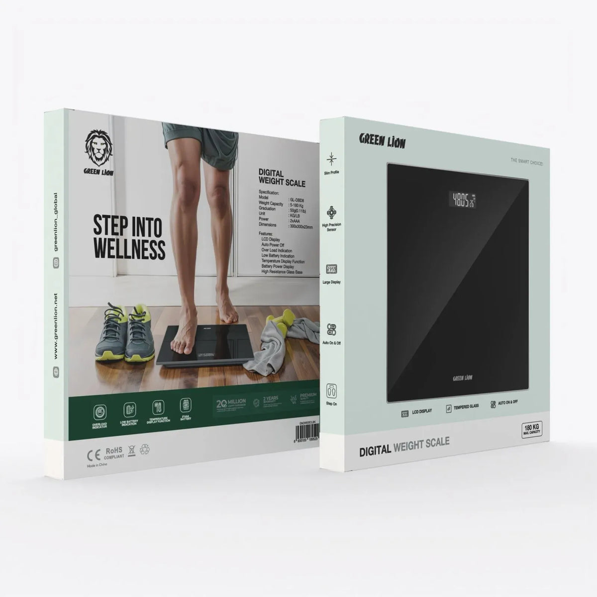 Green Lion Digital Weight Scale Black – image 2