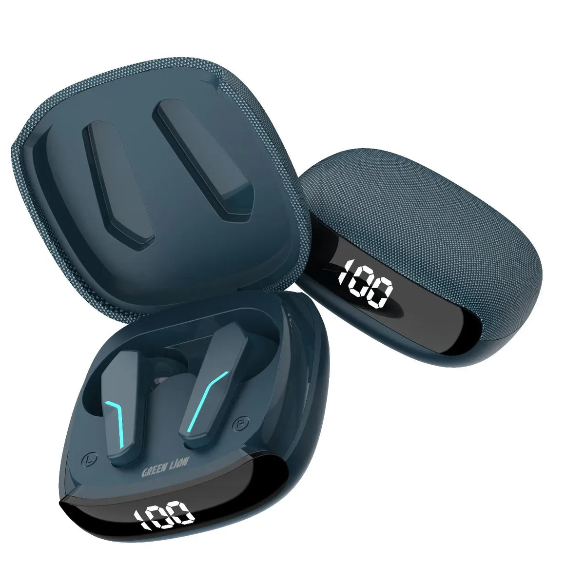 Green Lion Interlaken True Wireless Earbuds - Blue – image 4