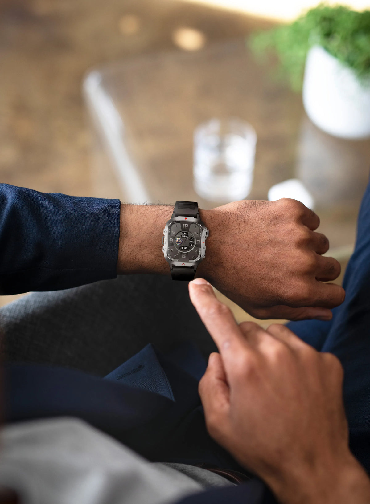 Green Lion Gravix Smart Watch Black – image 4
