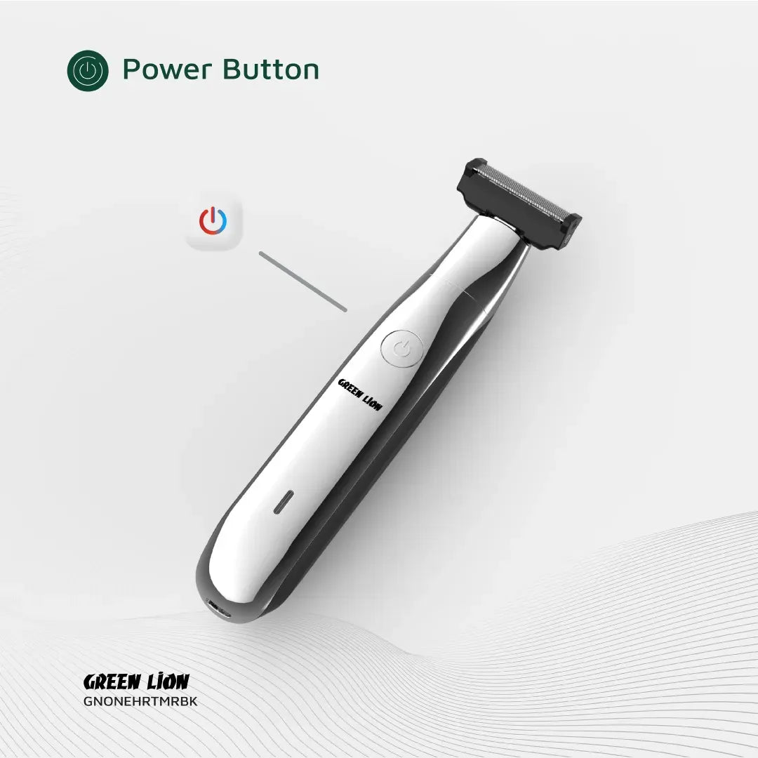 Green Lion One Blade Pro Hair Trimmer Black – image 6