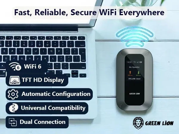 Green Lion Portable Mifi Router - Black – image 15