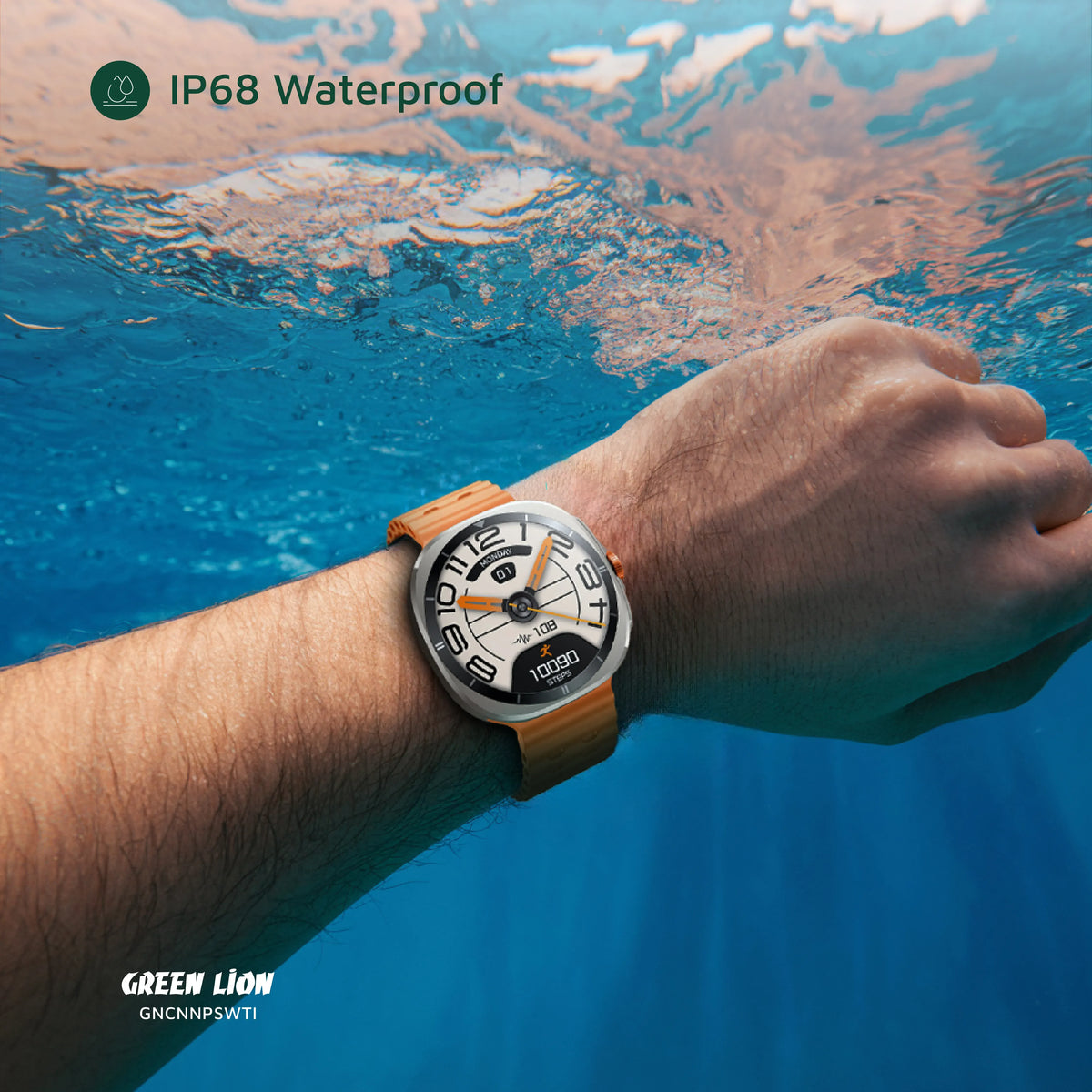 Green Lion Connect Pro Smart Watch - Titanium – image 11