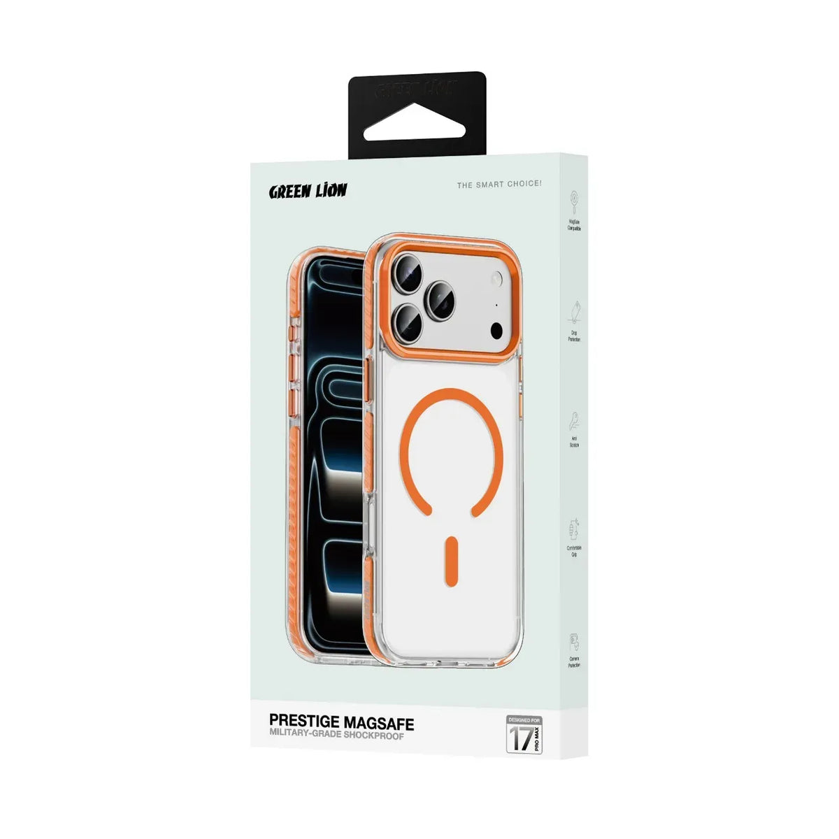 Green Lion Prestige MagSafe - Orange