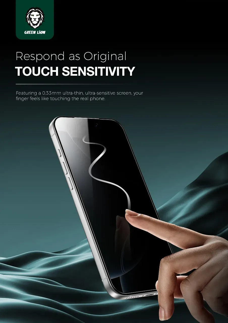 Green Lion ANTHONY 360° Privacy Screen Protector 4-Way Anti-Peeping Glass - Black Edge/Privacy – image 8