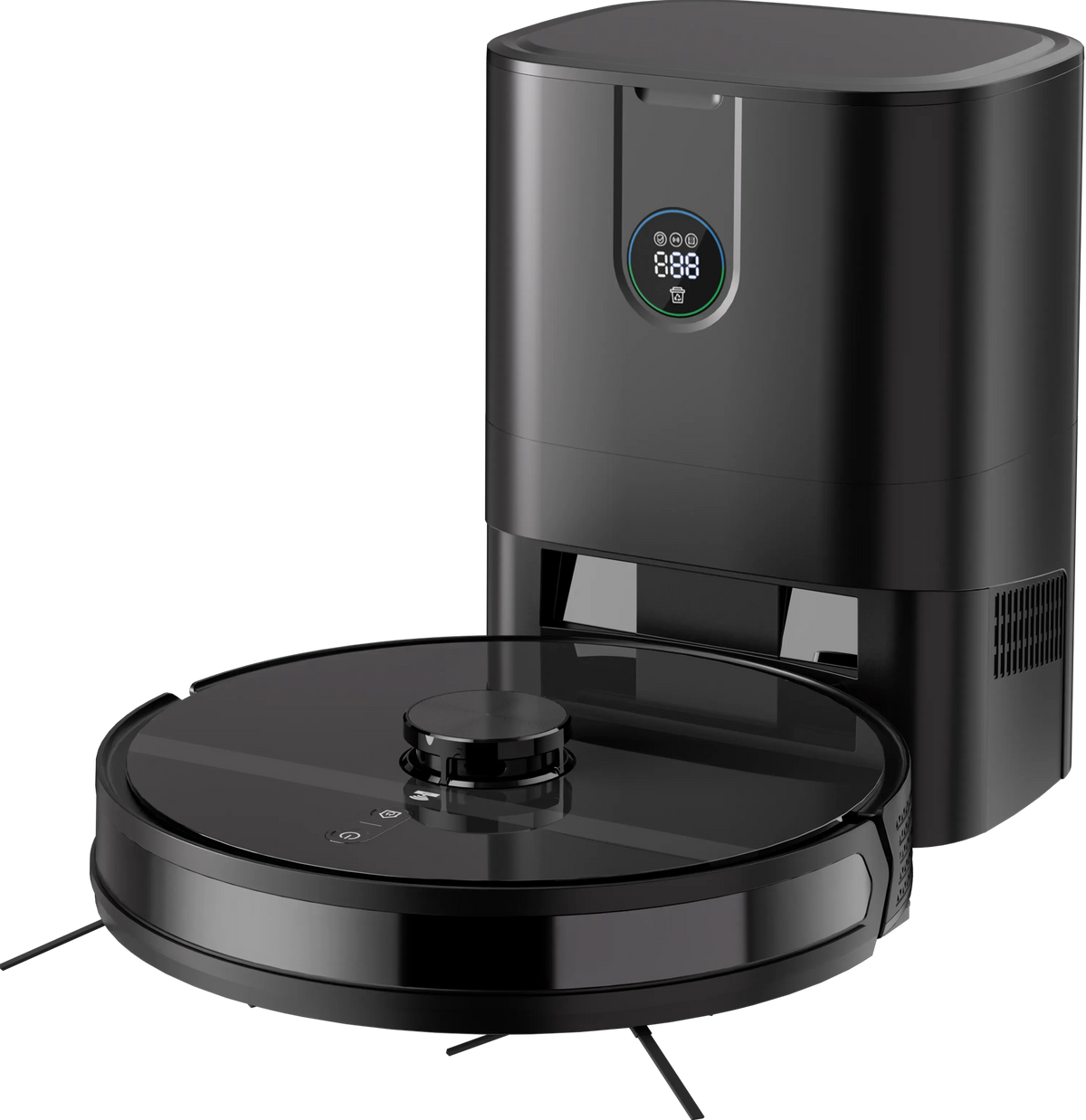 Powerology Smart Station Robot Vacuum Mop Black – image 7