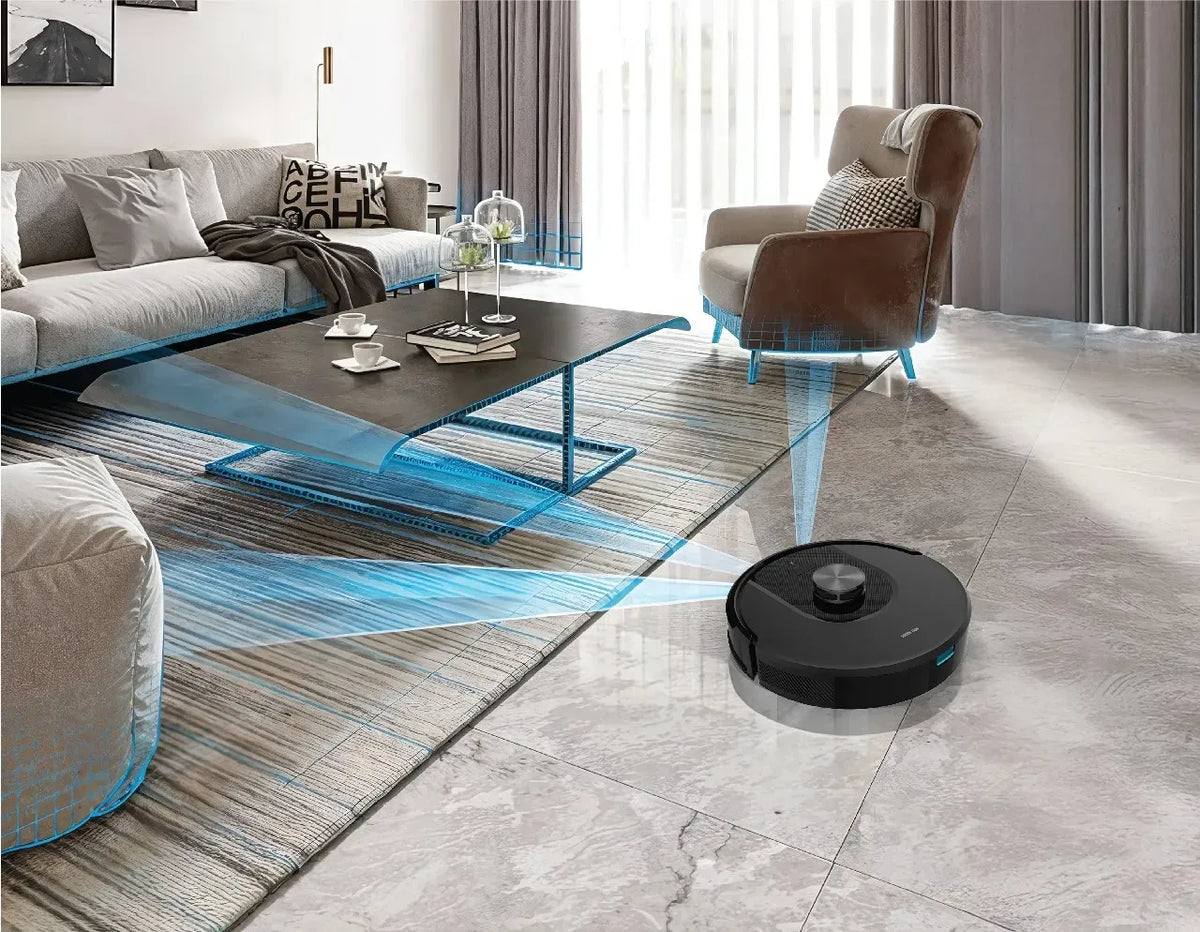 Green Lion Smart Robot Vacuum Pro 4000 Pa Suction - Black – image 5