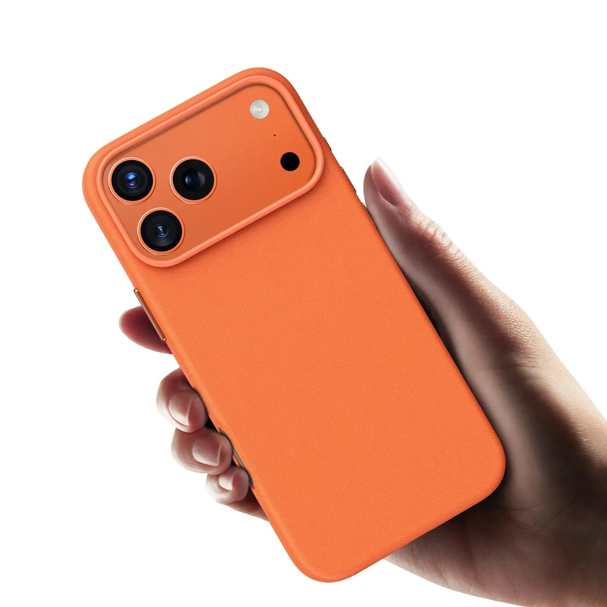Green Lion Leather Mag Safe Case - Orange – image 3