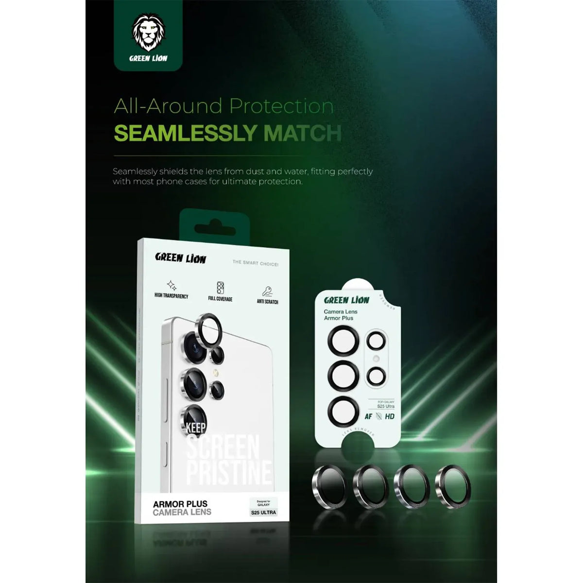 Green Lion Armor Plus Camera Lens - S25Ultra – image 2