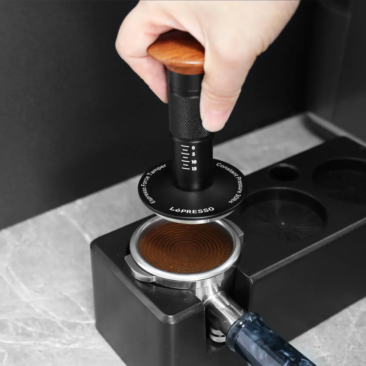 LePresso 58 5mm Impact Tamper Black – image 3