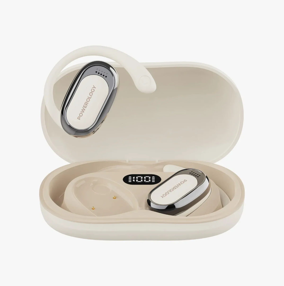 Powerology Oura Open-Ear Headphones - White – image 2