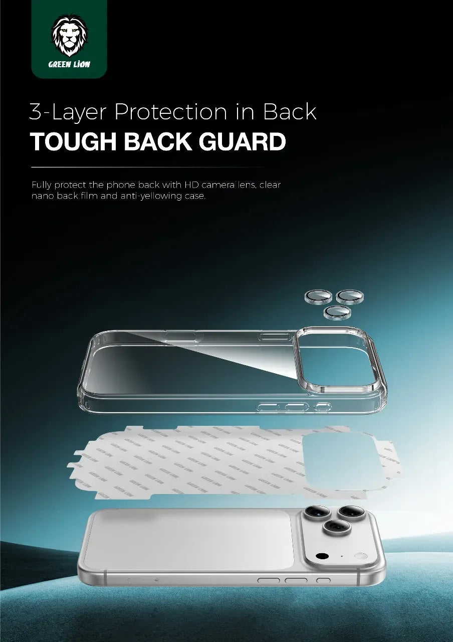 Green Lion Quad Protection Privacy - Clear – image 6