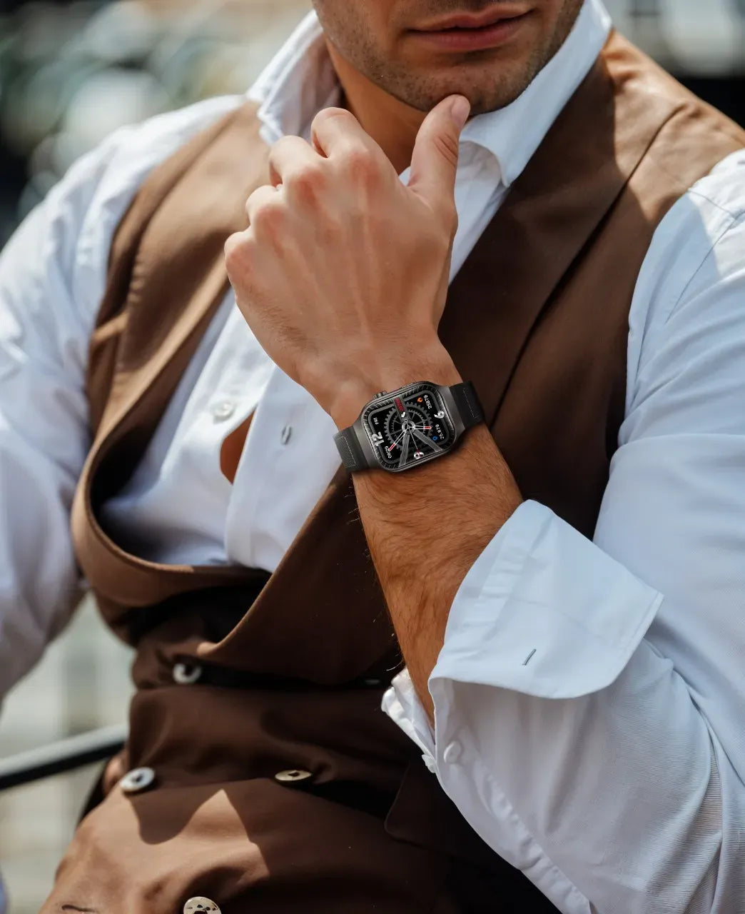 Green Lion Ridge Smart Watch - Black&Black – image 8