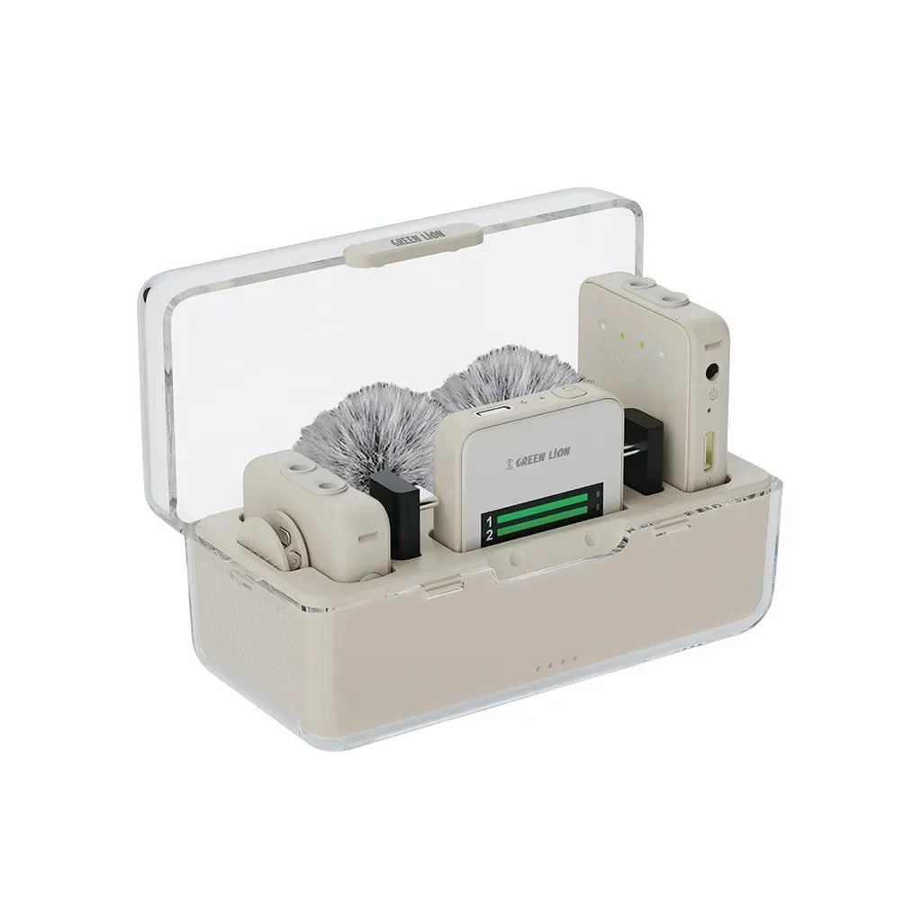 Green Lion GLM-Professional Wireless Mic - White – image 2
