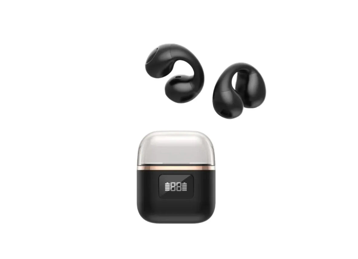 Green Lion Aurix Clip on Earbuds Black – image 5