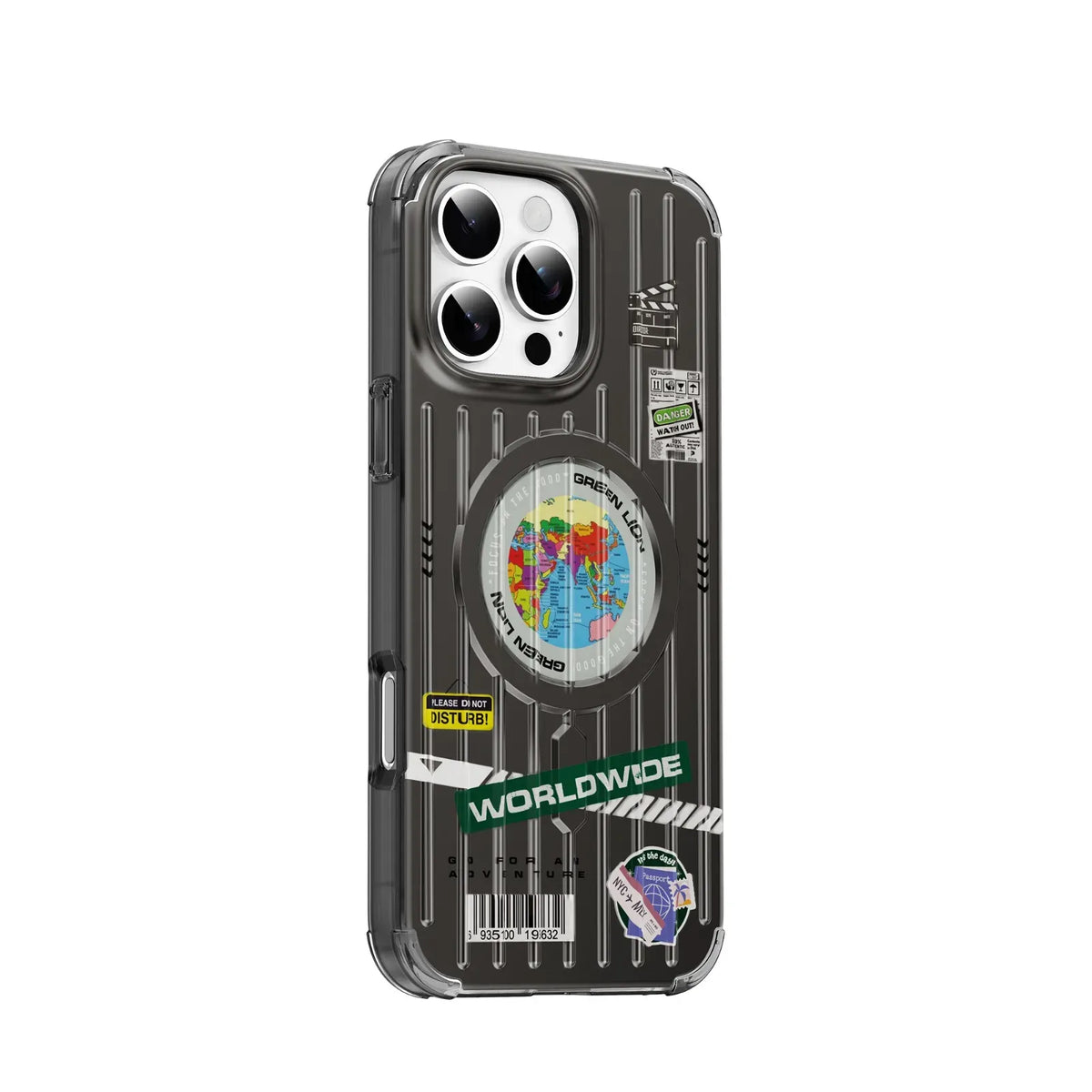 Green Lion Globe MagSafe Case - Black – image 6
