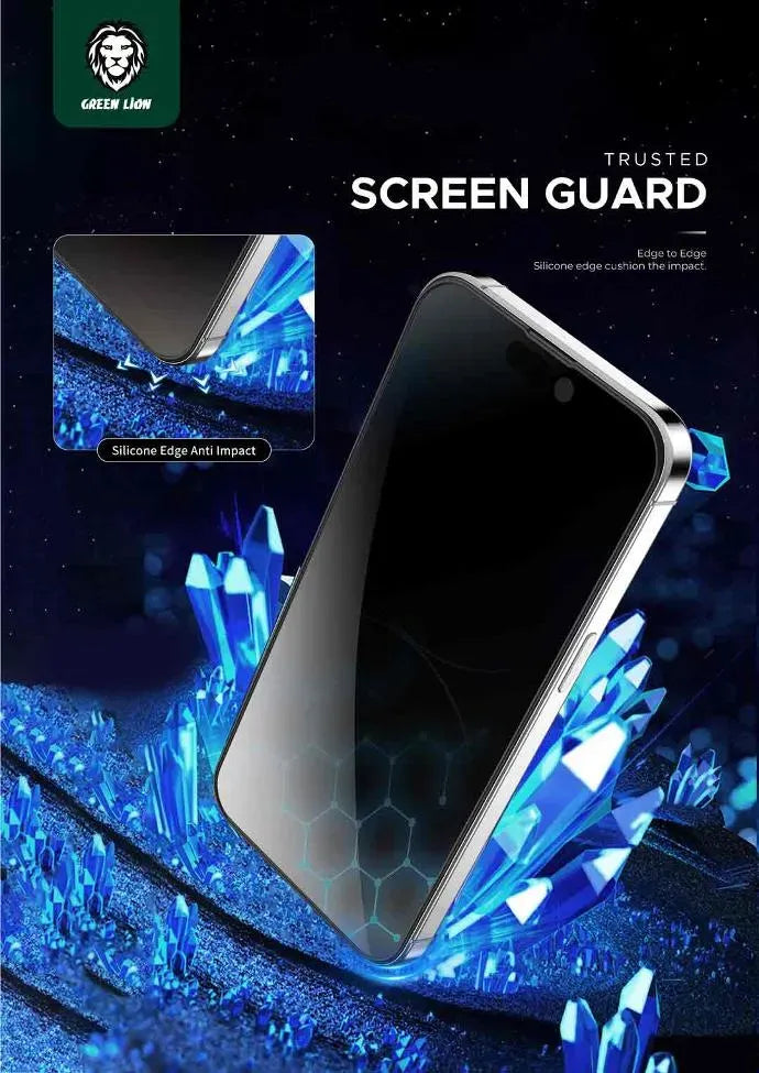 Green Lion 3 DSilicone Plus Screen Protector - Black Edge/Privacy – image 10
