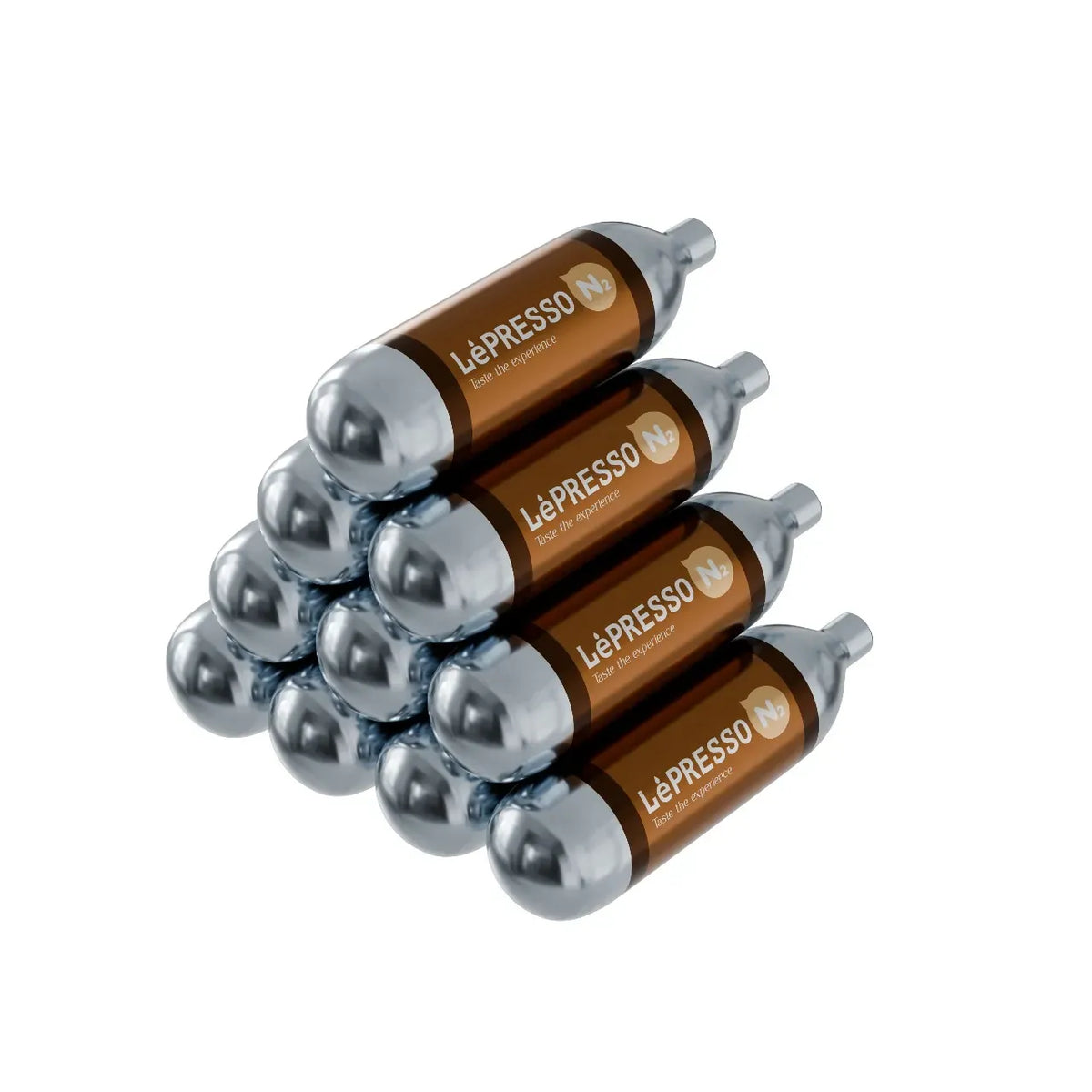 LePresso N2 Cylinder Nitro Chargers 2g for Coffee Silver – image 4