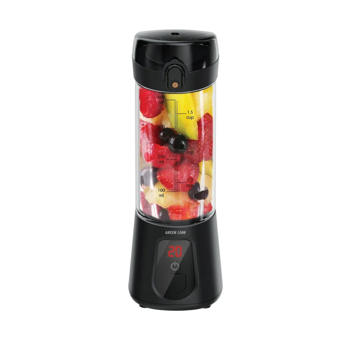 Green Lion Juice Mate Pro Portable Juicer 470 m L - Black