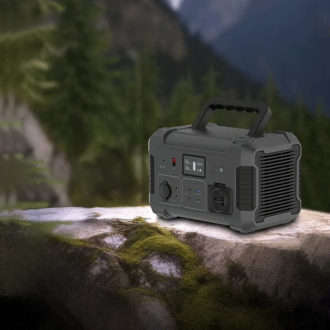 Powerology 140400 m Ah Power Generator 500 W Pure Sine-Wave Output - Black – image 15