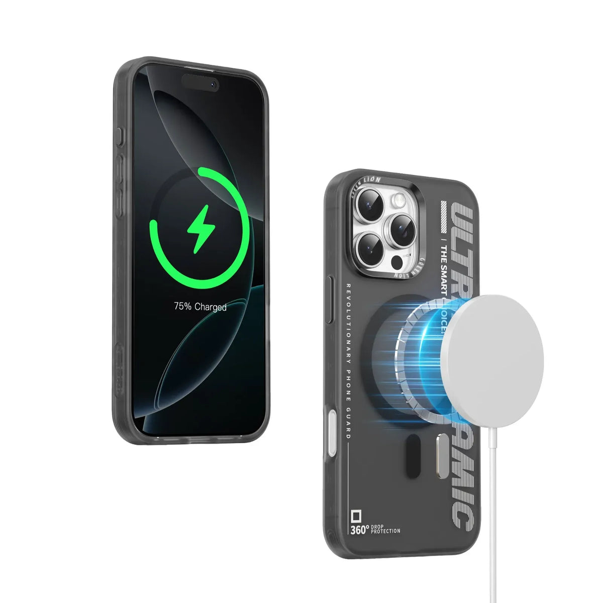 Green Lion Ultra Mag Safe Case - BlackTitanium – image 8
