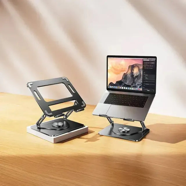 Green Lion 360 Rotatable Laptop Stand Black – image 2