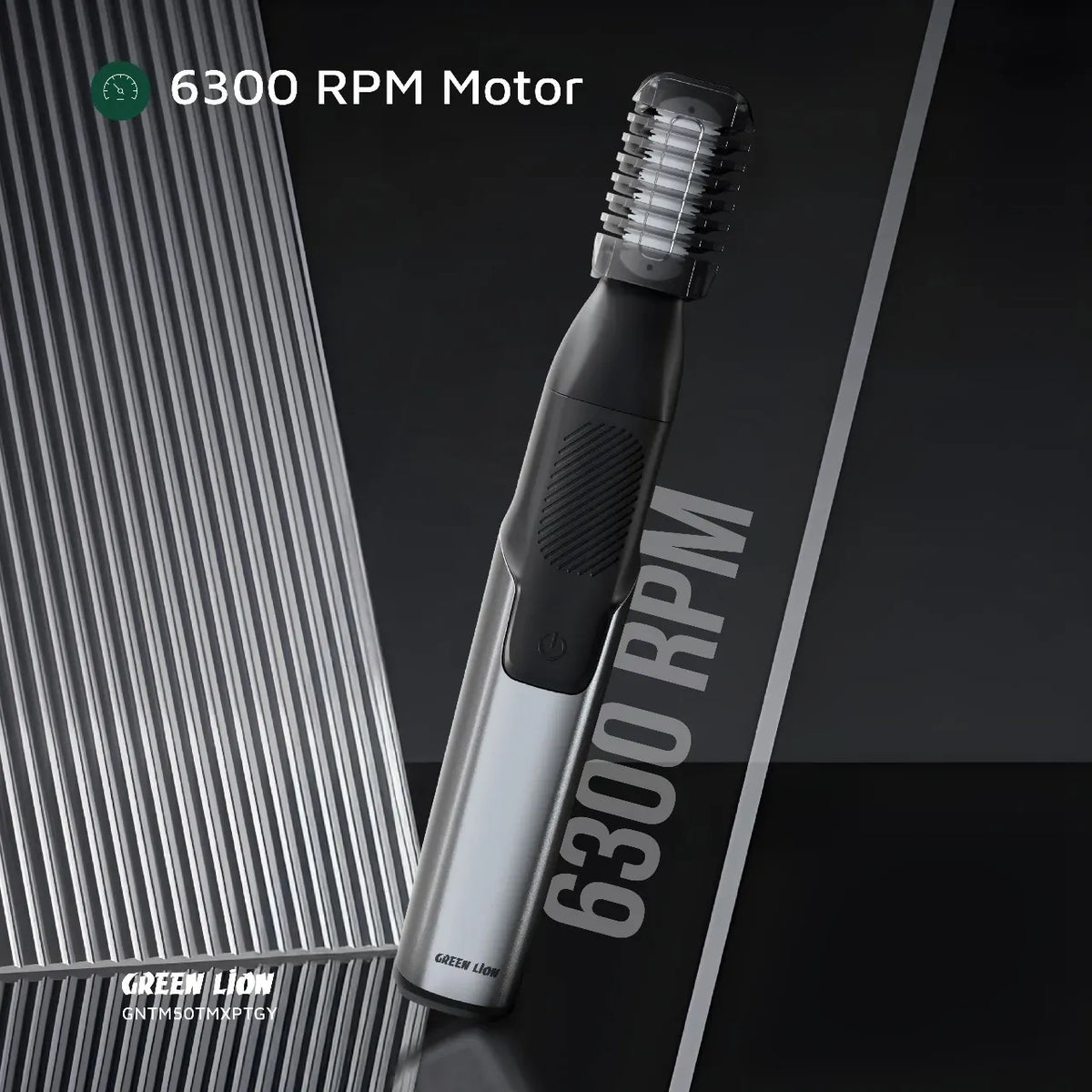 Green Lion 3 in 1 Expert Hair Trimmer Shaver Gray – image 12