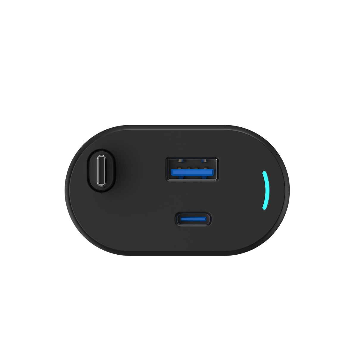 Powerology Type C Retractable Car Charger 70w Black – image 6