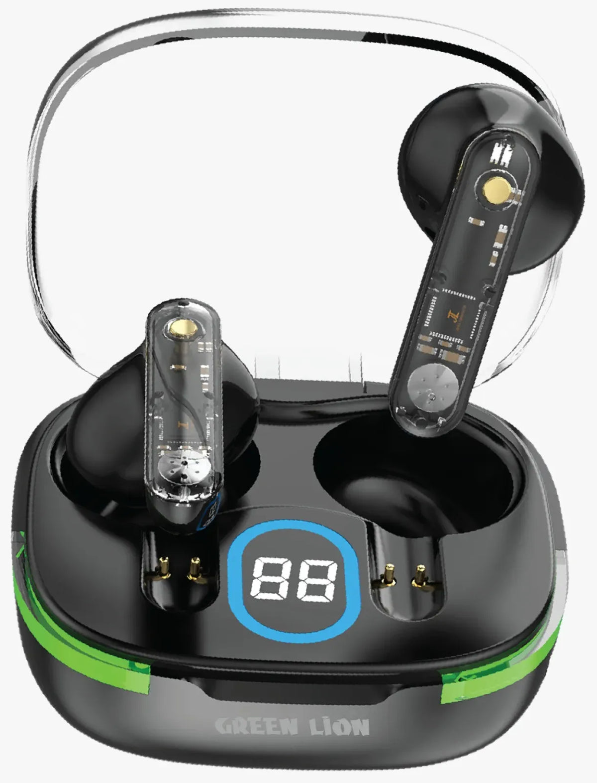 Green Lion Vegas True Wireless Earbuds Black – image 5