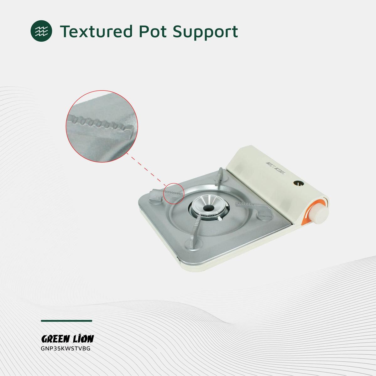 Green Lion Portable Outdoor Stove 3 5kw Beige – image 8