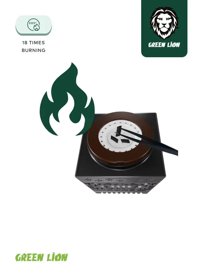 Green Lion Moon Bakhour Quran Speaker Black – image 10