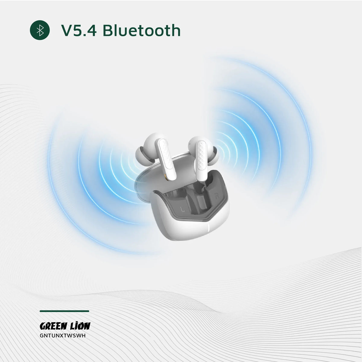 Green Lion Tune XTrue Wireless Earbuds - White – image 12
